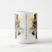 スチームパンク グレイハウンド コーヒーマグカップ (中央)