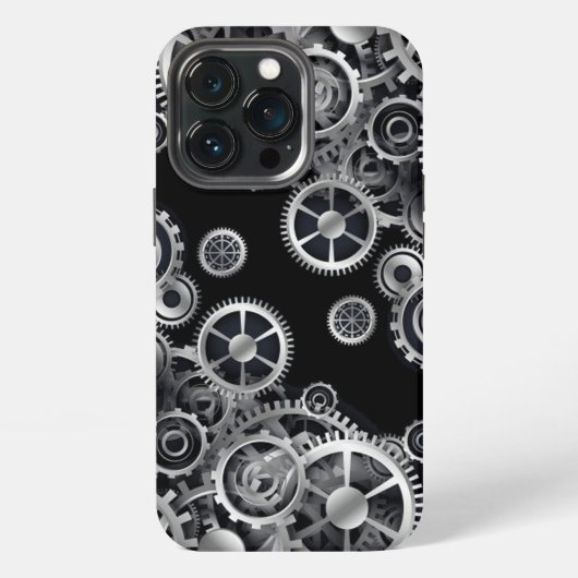 スチームパンク シルバーギアズ iPhoneケース (裏面)