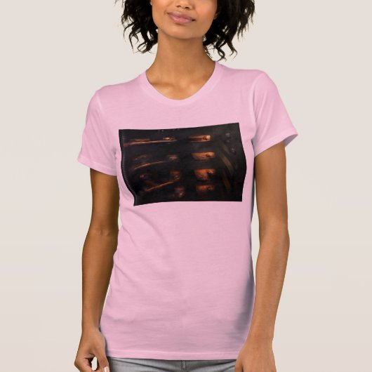スチームパンク - スイッチを引いて Tシャツ (正面)