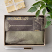 スチームパンク – スカル – バタフライパピールムッセリン 薄葉紙 (ギフト)