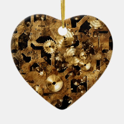 スチームパンク セラミックオーナメント (正面)