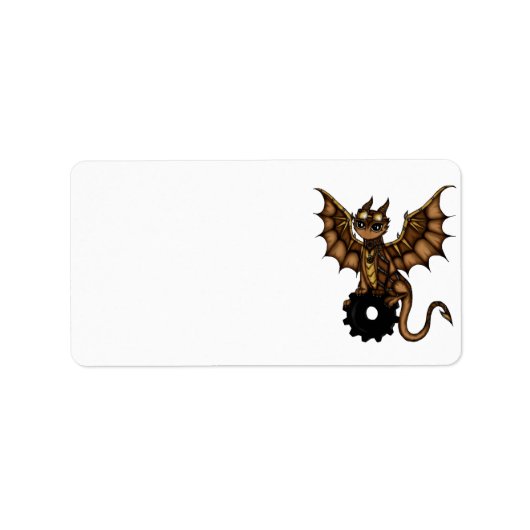 スチームパンク・ドラゴン ラベル (正面)