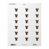 スチームパンク・ドラゴン ラベル (フルシート)