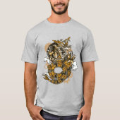 スチームパンク・ドラゴン Tシャツ (正面)
