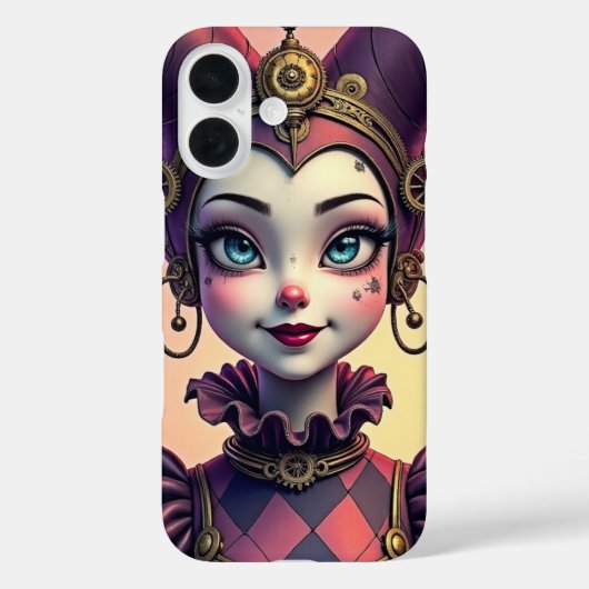 スチームパンク ハーレクイン Case-Mate iPhoneケース (裏面)