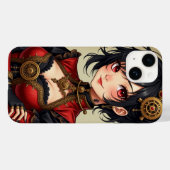 スチームパンク ハーレクイン Case-Mate iPhoneケース (裏面 (横))
