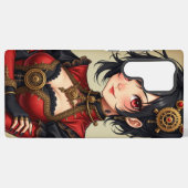 スチームパンク ハーレクイン SAMSUNG GALAXYケース (裏面横)