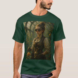 スチームパンク ビクトリアンガーデナーのアート Tシャツ