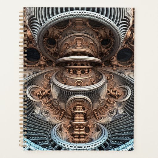 スチームパンク プランナー手帳 (正面)