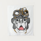 スチームパンク·ボクサー タペストリー (正面)