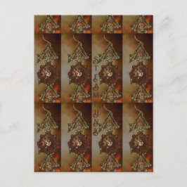 スチームパンク ポストカード