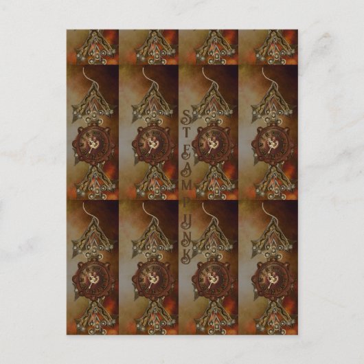 スチームパンク ポストカード (正面)