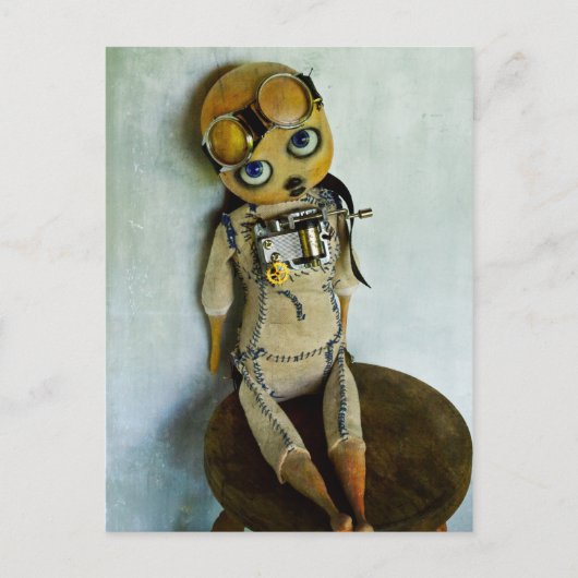 スチームパンク ポストカード (正面)