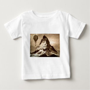 スチームパンク・マッターホルン ベビーTシャツ