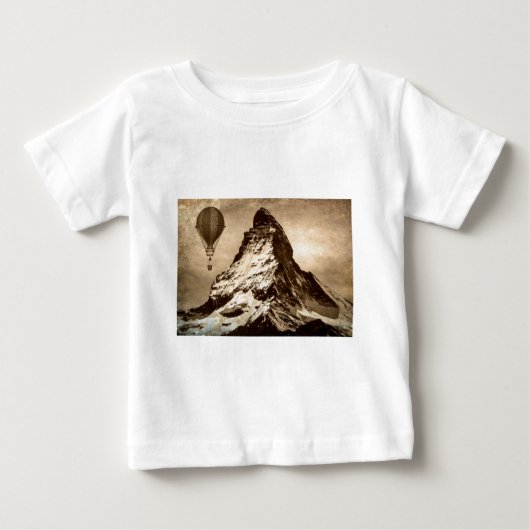 スチームパンク・マッターホルン ベビーTシャツ (正面)