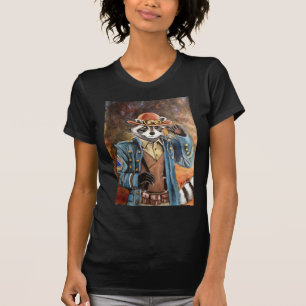 スチームパンク·ラクーン Tシャツ