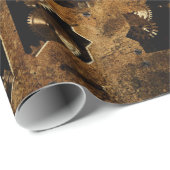 スチームパンク ラッピングペーパー (ロールコーナー)