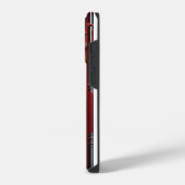 スチームパンク レッド iPhoneケース (左側面)