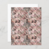 スチームパンク ロマンス スクラップブック ペーパー (正面/裏面)