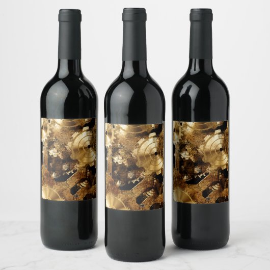 スチームパンク ワインラベル (ボトル)