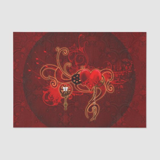 スチームパンク、ワンダーハート 薄葉紙 (正面)