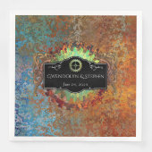 スチームパンク ヴィンテージ ウェディング パーソナライズド (正面)