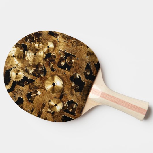 スチームパンク 卓球ラケット (横)