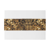 スチームパンク 招待状ベリーバンド (裏面例)