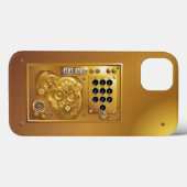 スチームパンク 時計 Case-Mate iPhoneケース (裏面 (横))
