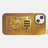 スチームパンク 時計 iPhoneケース (裏面横)