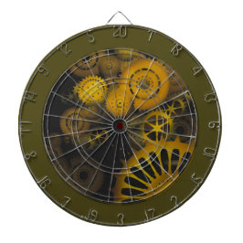 スチームパンク 歯車 ダーツボード