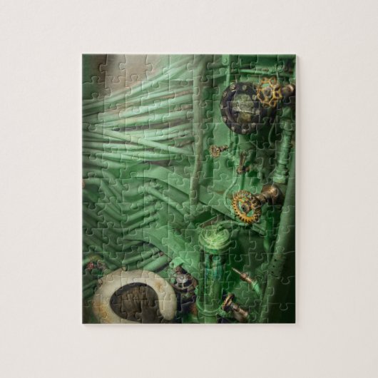 スチームパンク – 海軍 – 配管 – ヘッド ジグソーパズル (縦)