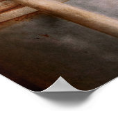 スチームパンク – 給排水衛生設備 – 工業抽象芸術 ポスター (角)