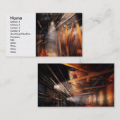 スチームパンク – 給排水衛生設備 – 廊下 名刺 (正面/裏面)