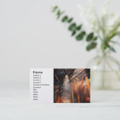 スチームパンク – 給排水衛生設備 – 廊下 名刺 (スタンド正面)