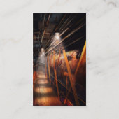 スチームパンク – 給排水衛生設備 – 廊下 名刺 (裏面)