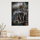 スチームパンク – 蒸気機関 ポスター (キッチン)