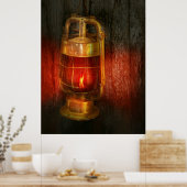 スチームパンク – 赤灯地域 ポスター (キッチン)