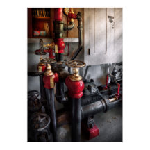 スチームパンク – 配管 – バルブを回す