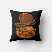 スチームパンプキンハビクトリアンロウィーンコレクション クッション (裏面)