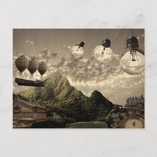 スチームパンン地方はがき ポストカード (正面)