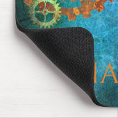 スチームパーソナライズされたパンクラスティギア マウスパッド (コーナー)