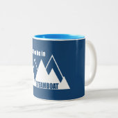 スチームボートのコロラド・マウンタ春にいたい ツートーンマグカップ (正面右)