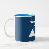 スチームボートのコロラド・マウンタ春にいたい ツートーンマグカップ (左)