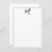 スチームボートウィリーカード サンキューカード (正面/裏面)