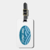 スチームボートスプリングス コロラドアウトドア ラゲッジタグ (正面縦)