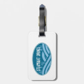 スチームボートスプリングス コロラドアウトドア ラゲッジタグ (裏面縦)