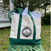 スチームボートマンホールカバーアートトートバッグナチェズMS トートバッグ