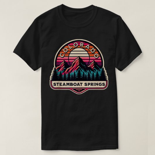 スチームボート春 Tシャツ (デザイン正面)