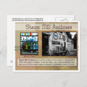 スチームミル アンティークス ポストカード (正面/裏面)